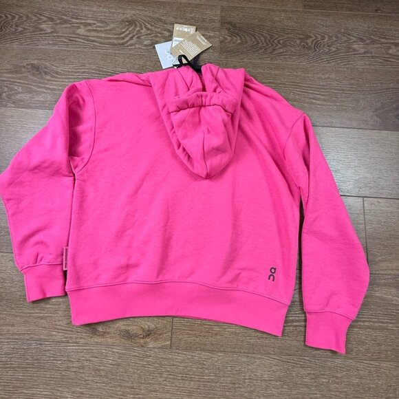 On Women's Club Hoodie Pink Sz S NWT Athleisure Athletic Fall Pull-Over - Picture 16 of 16